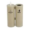 Hand Wipe Dispenser with Attached Trash Container - 21 lbs.	