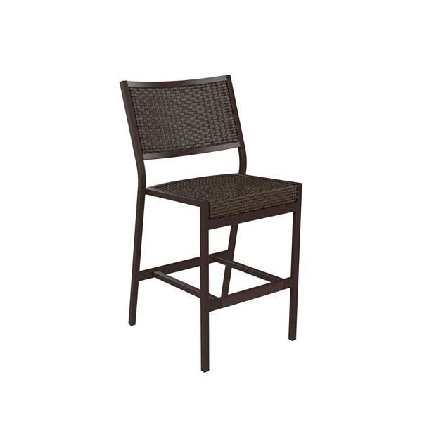 Woven Armless Bar Stool