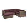 Arzo Cushion Woven Ottoman