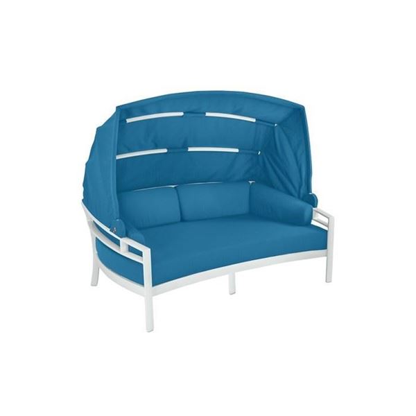 Lounge Sofa With Shade Canopy