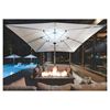 Rectangular Aluminum Cantilever Umbrella With Marine Grade Fabric