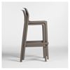 Net Fiberglass Resin Barstool	