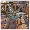 Doga Relaxed Resin Lounge Chair With Arms