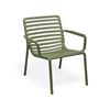 Doga Relaxed Resin Lounge Chair With Arms
