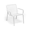 Doga Relaxed Resin Lounge Chair With Arms