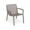 Doga Relaxed Resin Lounge Chair With Arms