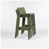 Trill Resin Armless Barstool