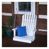 Classic Adirondack Swing Chair