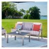 St. Catherine Cushion Three-Seat Sofa