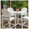 Newport Adirondack MGP Bar Height Arm Chair