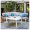 Armless Corner Sectional Chair