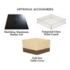 Medium Square Fire Pit Table	