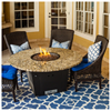 Round Fire Pit Table	