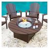  Rustic Slat Fire Table