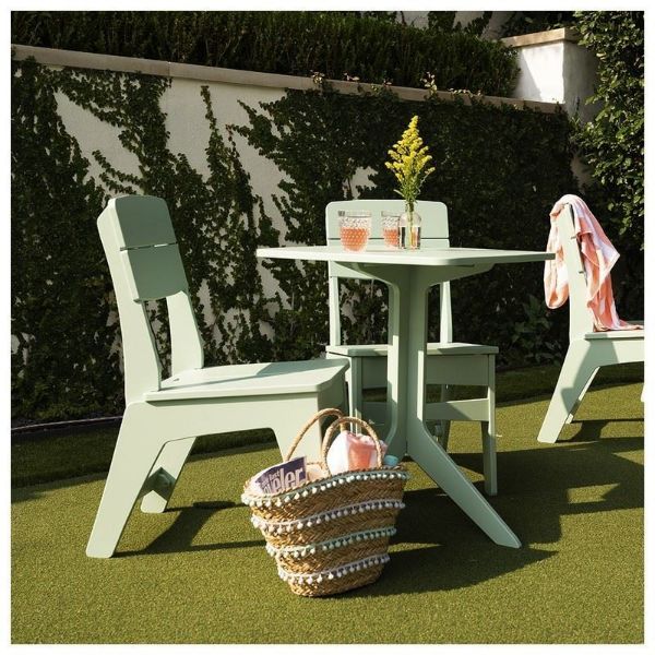Ledge Lounger Mainstay Polyethylene Side Chair	