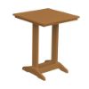 Square Counter Height Side Table