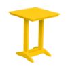 Square Counter Height Side Table