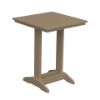 Square Counter Height Side Table
