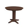 44" Round Counter Height Dining Table