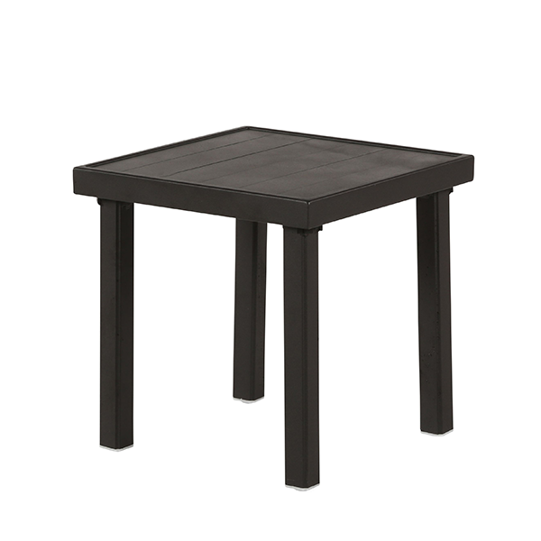 20” Apollo Square Aluminum Poolside Side Table