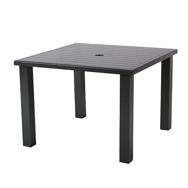 36” Apollo Square Aluminum Dining Table