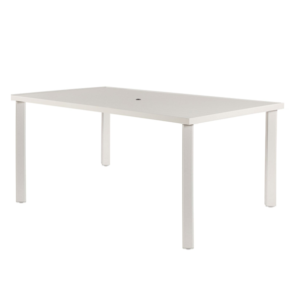 42” X 76” Apollo Rectangle Aluminum Balcony Table
