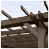 12 Ft Sq Ridgecrest Pergola	