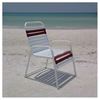 Classic Vinyl Strap Dining Chair