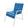 Classic Vinyl Strap Dining Chair