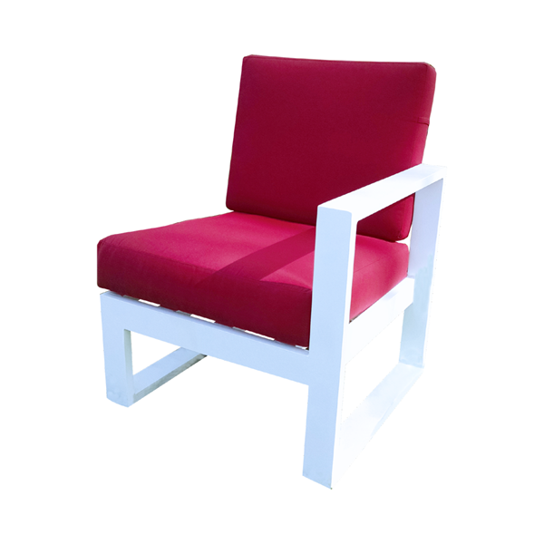 Left Hurricane Deep Cushion Lounge Armchair	