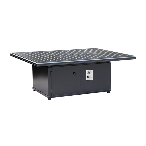 Solasta Rectangular Fire Pit Table