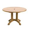 Aquaba Table Plastic Resin - Sawcut Top	
