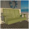 Sunrise Coast Porch Swing Bench 