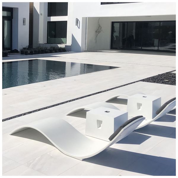 Cube Pool Side Table