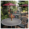 Aquaba 48" Round Table Plastic Resin