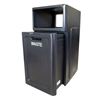 42-Gallon Enclosed Top Waste Can