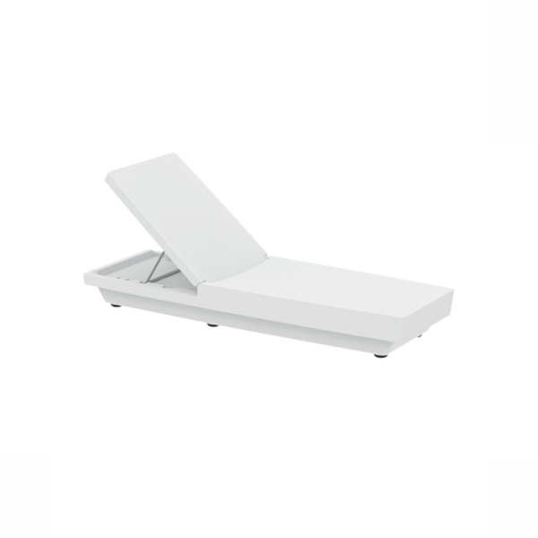  Armless Adjustable Curve Chaise Lounge