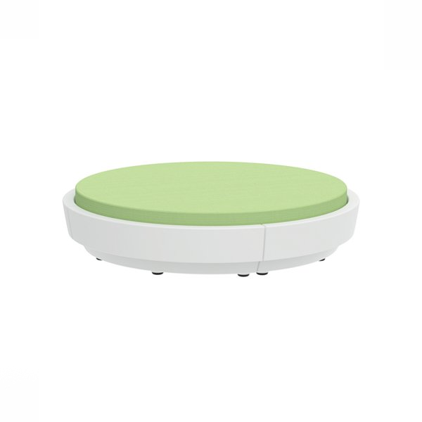 Backless Full Circle Curve Party Lounger