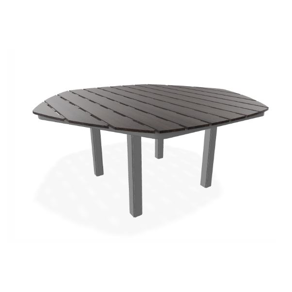 Rustic Hexagonal MGP Dining Table