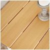 Rustic Hexagonal MGP Dining Table