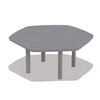 Rustic Hexagonal MGP Dining Table