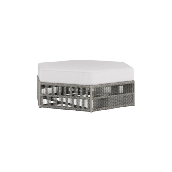 Hex Rope Lounge Ottoman