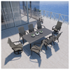 Ronde Woven High Back Bucket Swivel Rocker