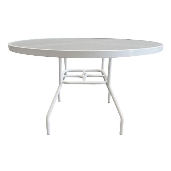Classic Acrylic Aluminum Dining Table