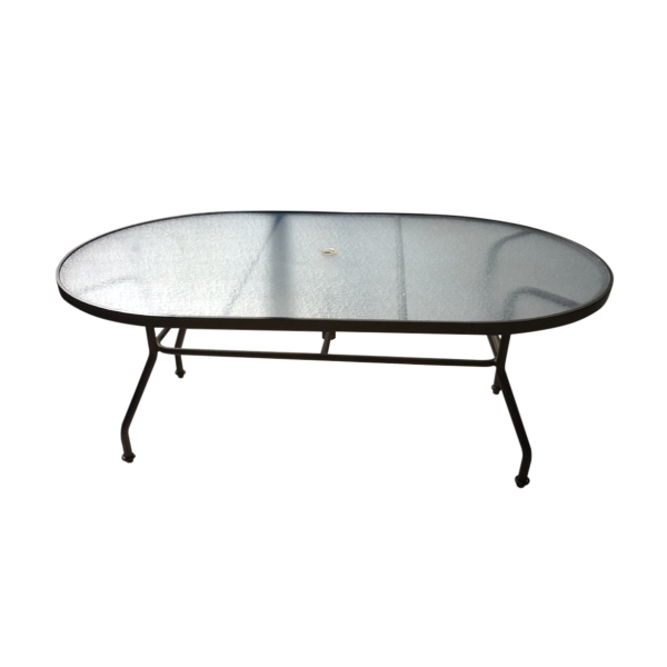 Sierra Oval Acrylic Dining Table