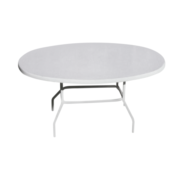 Classic Oval Fiberglass Dining Table
