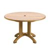 Aquaba Table Plastic Resin - Sawcut Top	