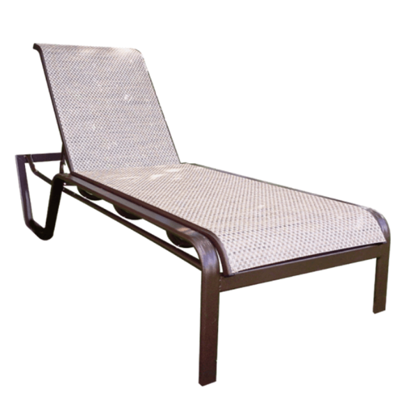 E-159 - Eclipse Stackable Sling Chaise Lounge for Commercial Use