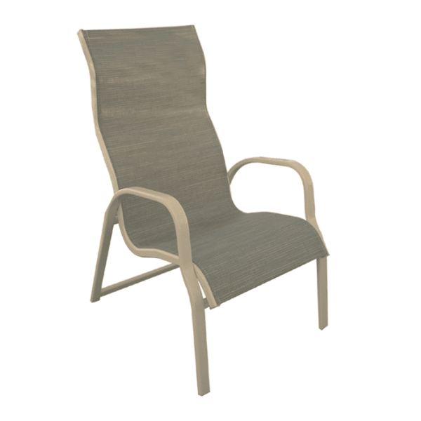 I-51 - Island Breeze High Back Patio Sling Dining Chair