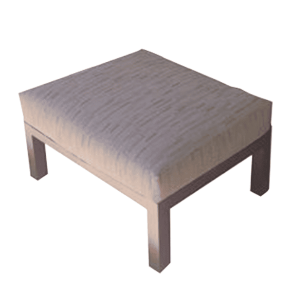M-15CU - Millennium Deep Seating  Cushion Ottoman with All Aluminum Frame
